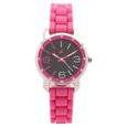 Fastrack Quartz Analog Silver Dial Leather Strap Watch for Girls