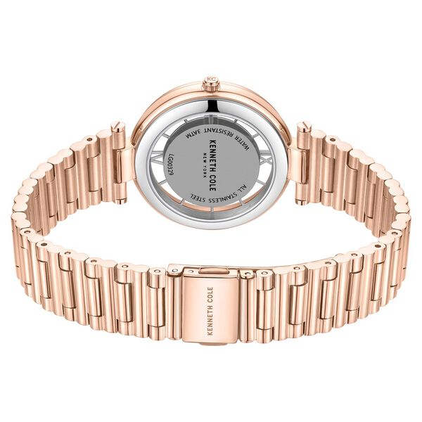 Kenneth Cole Quartz Analog Rose Gold Dial Stainless Steel Strap Watch for Women - image number 2
