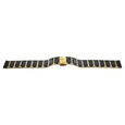 20 mm Black & Golden Ceramic & Metal Strap for Men - image number 1