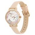 Olivia Burton Quartz Analog White Dial Leather Strap Watch for Women - image number 2