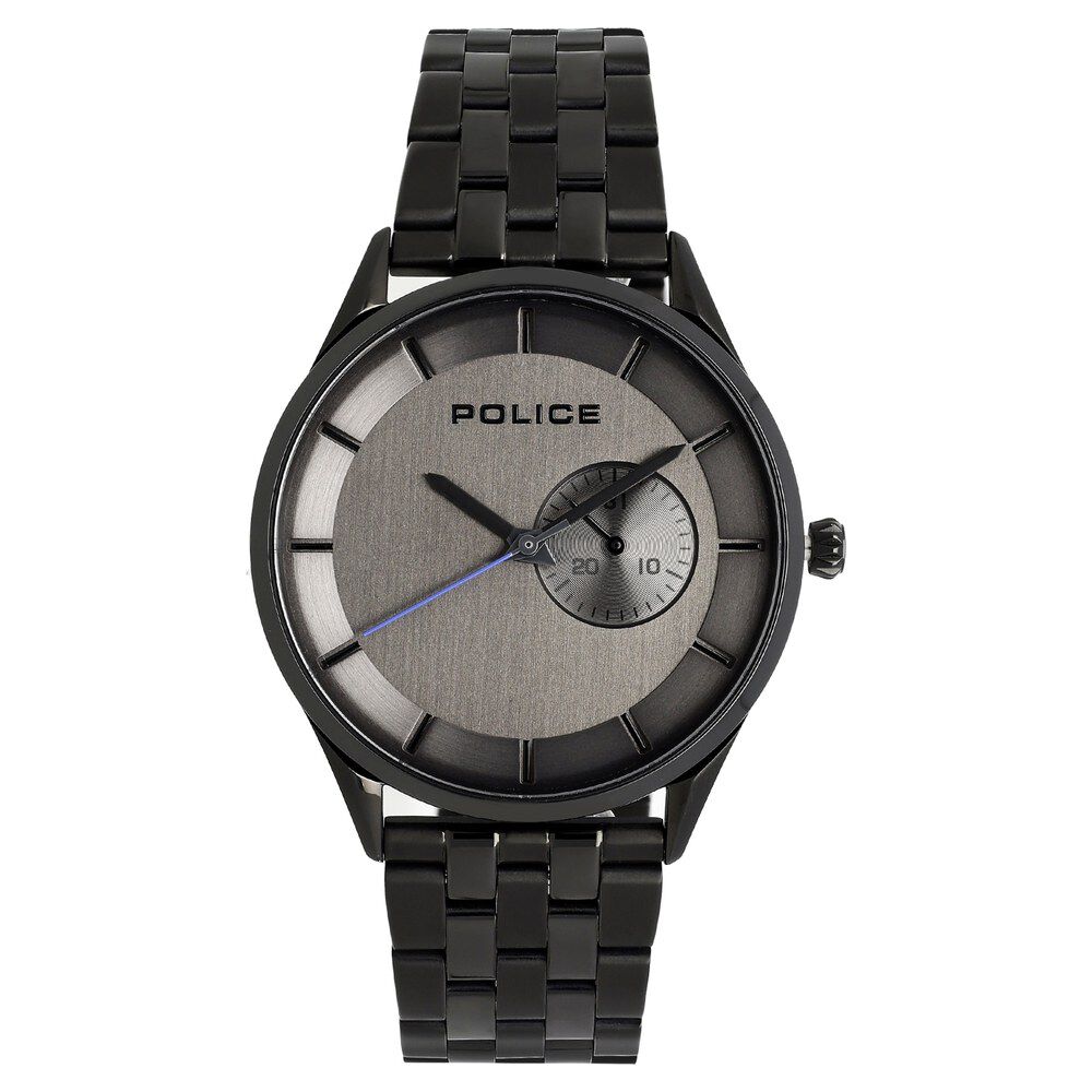 Buy Online Police Quartz Analog Grey Dial Watch for Men