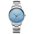 Fastrack Stunners Quartz Analog Blue Dial Blue Leather Strap Watch For Guys