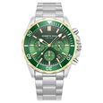 Kenneth Cole Quartz Chronograph Green dial Metal Strap Watch for Men - image number 0