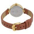 Titan Quartz Analog Brown Dial Leather Strap Watch for Women - image number 3