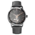 Titan Stellar Automatic Meteorite Dial Leather Strap Watch for Men - image number 0