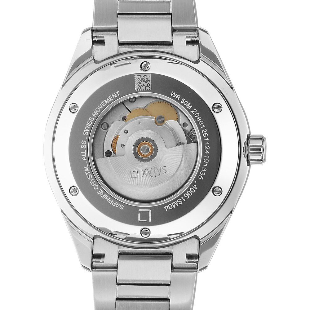 Buy Online Xylys Automatic Green Dial Silver Stainless Steel Strap