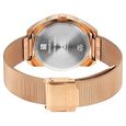 Sonata Unveil Quartz Multifunction Pink Dial Stainless Steel Strap Watch for Women - image number 3