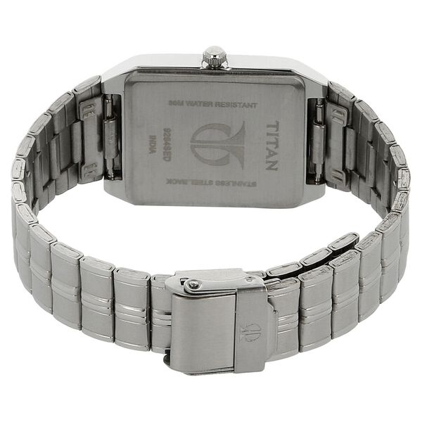 Titan Analog with Date White Dial Metal Strap watch for Men - image number 3