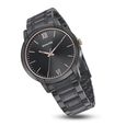 Sonata Beyond Gold Quartz Analog Black Dial Metal Strap Watch for Men - image number 4