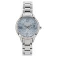 Titan Quartz Analog Purple Dial Metal Strap Watch for Women