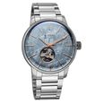 Titan Stellar Ice Meteorite Automatic Analog with Open-Heart and Authentic Meteorite Dial Silver Stainless Steel Strap Watch for Men - image number 2