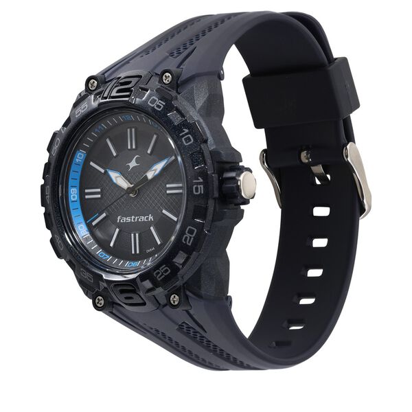 Fastrack Trendies Quartz Analog Bicolour Dial PU Strap Watch for Guys - image number 2