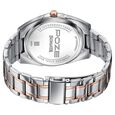 Poze By Sonata Quartz Analog Silver Dial Two Toned Metal Strap Watch For Men - image number 6