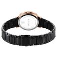 Titan Glamour Quartz Analog Black Dial Black Stainless Steel Strap Watch For Women - image number 4