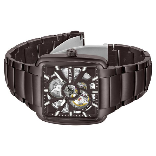 Kenneth Cole Automatic Brown Dial With Brown Stainless Steel Strap Watch For Men - image number 2