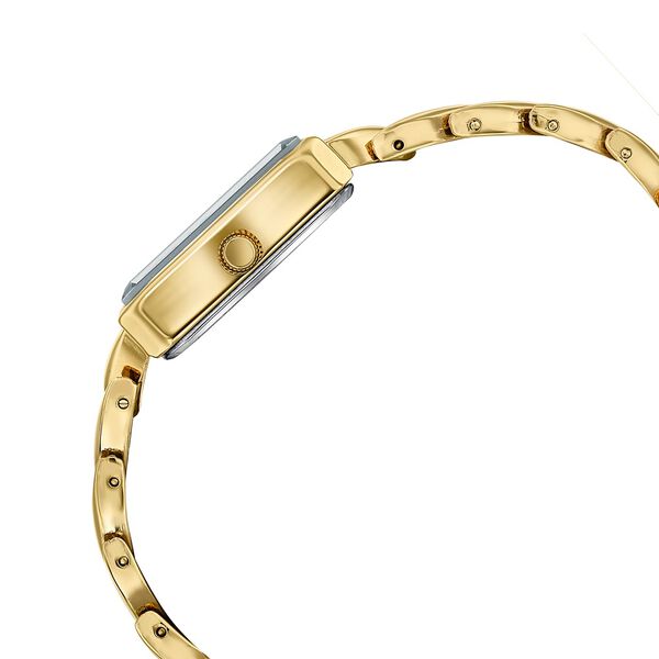 Poze By Sonata Quartz Analog Golden Dial Gold Metal Strap Watch For Women - image number 5