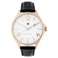 Tommy Hilfiger Quartz Analog White Dial Leather Strap Watch for Women - image number 0