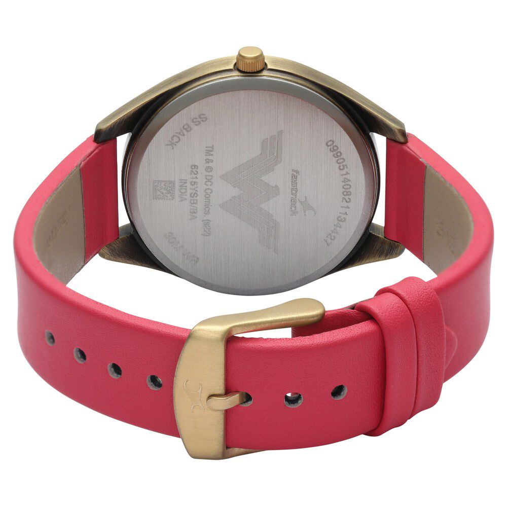 Fastrack watches shop ladies red color
