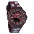 Zoop Naruto Ana-Digi Watch with Maroon Case and Maroon and Maroon Multi Color Strap for Kids and Anime lovers, By Titan - image number 4