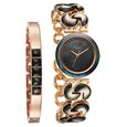 Titan Raga Black Pearl Quartz Analog Mother Of Pearl Dial Metal Strap Watch For Women - image number 0