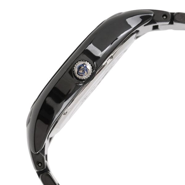 Titan Ceramic Black Dial Quartz Multifunction Ceramic Strap Watch for Men - image number 2
