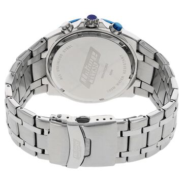 Titan Octane Quartz Chronograph Blue Dial Stainless Steel Strap Watch For Men