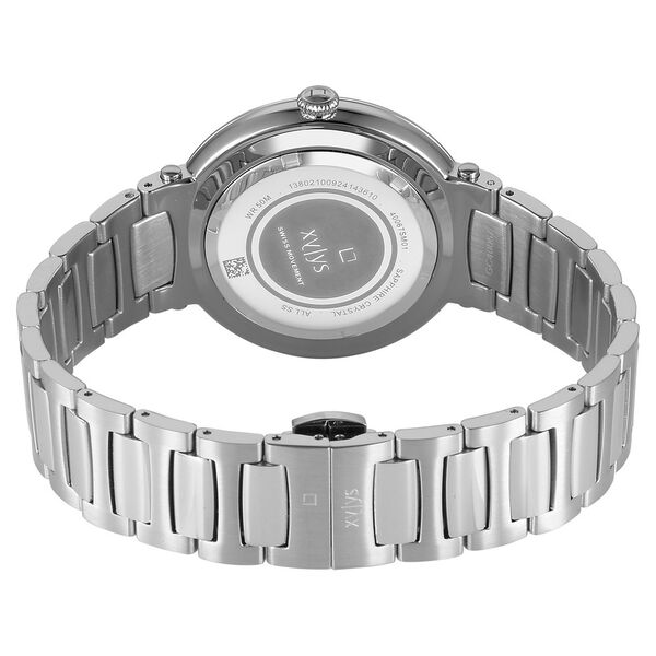 Xylys Quartz Analog with Date Blue Dial Silver Stainless Steel Strap Watch For Men - image number 5