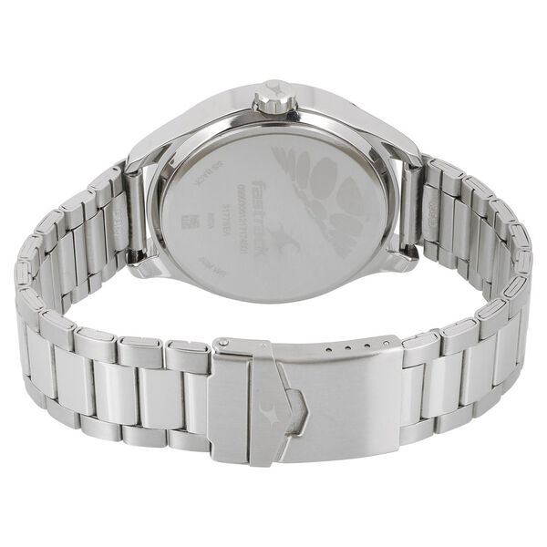 Fastrack Varsity Quartz Analog Red Dial Stainless Steel Strap Watch for Guys - image number 3