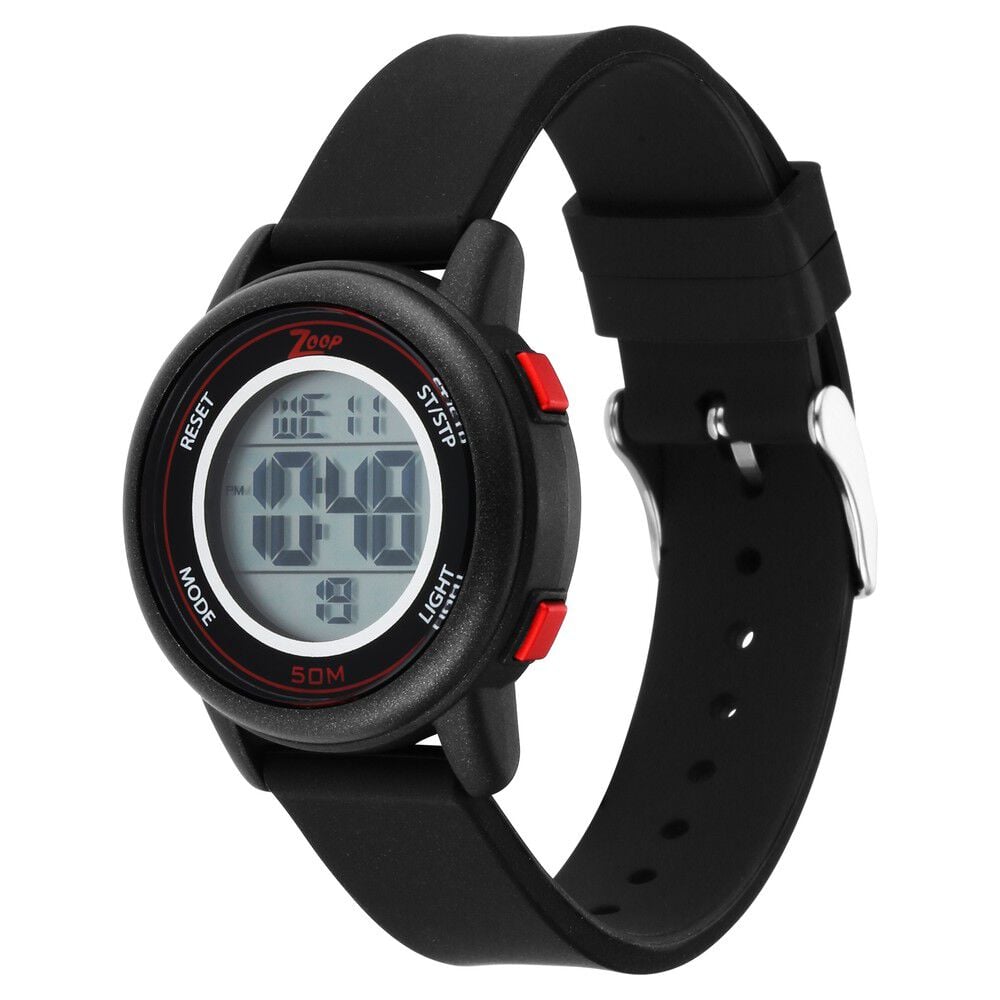 Buy Online Zoop By Titan Digital Dial Silicone Strap Watch for