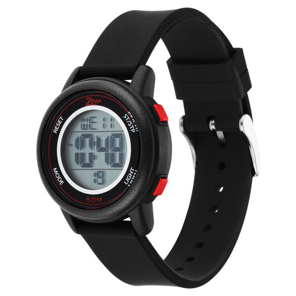 Zoop By Titan Digital Dial Silicone Strap Watch for Kids - image number 3