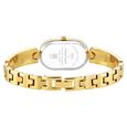 Vyb Diva By Fastrack Quartz Analog Off White Dial Golden Metal With Enamel Fill Strap Watch For Girls - image number 5