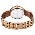 Titan Purple Eternal Quartz Analog Off White Dial Rose Gold Metal Strap Watch For Women - image number 5