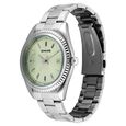 Sonata Festive Quartz Analog with Date Green Dial Metal Strap Watch For Men - image number 1