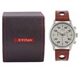Titan Quartz Chronograph Silver Dial Watch for Men - image number 4