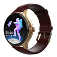 Titan Evoke Leather: Luminous AMOLED Display & Water-Resistant Smartwatch - image number 2