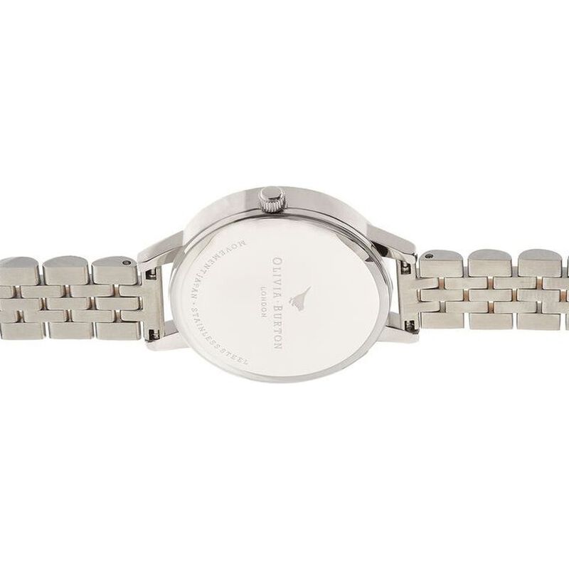 Olivia Burton Quartz Analog White Dial Stainless Steel Strap Watch for Women - image number 2