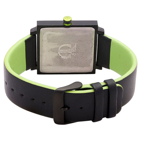 Titan Quartz Analog with Date Black Dial Leather Strap Watch for Men - image number 2