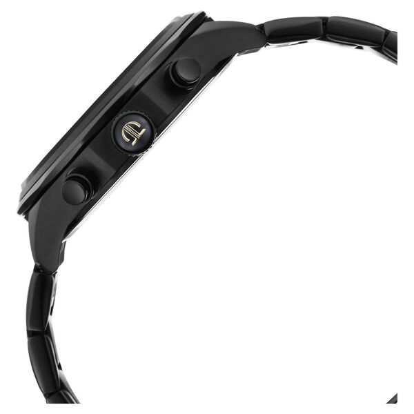 Titan Regalia Opulent Multifunction Black Dial Black Stainless Steel Strap Watch For Men - image number 4