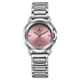 Titan Workmode Quartz Analog Pink Dial Stainless Steel Strap Watch For Women - image number 0
