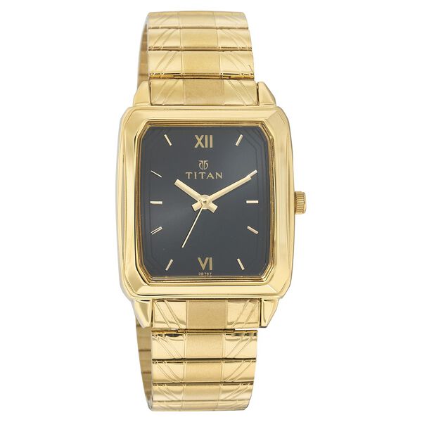 Titan Quartz Analog Black Dial Watch for Men - image number 0