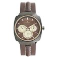 Titan Quartz Multifunction Green Dial Leather Strap Watch for Men