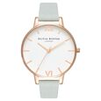 Olivia Burton Quartz Analog White Dial Leather Strap Watch for Women - image number 0