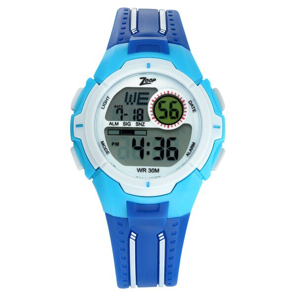 Zoop By Titan Digital Dial PU Strap Watch for Kids - image number 0