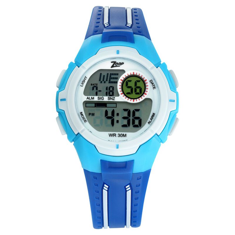 Zoop By Titan Digital Dial PU Strap Watch for Kids