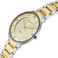 Titan Edge Gleam Quartz Analog Champagne Dial Two Toned Stainless Steel Strap Watch For Men - image number 4