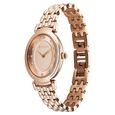 Titan Aura Quartz Analog Rose Gold Dial Rose Gold Stainless Steel Strap Watch for Women - image number 2