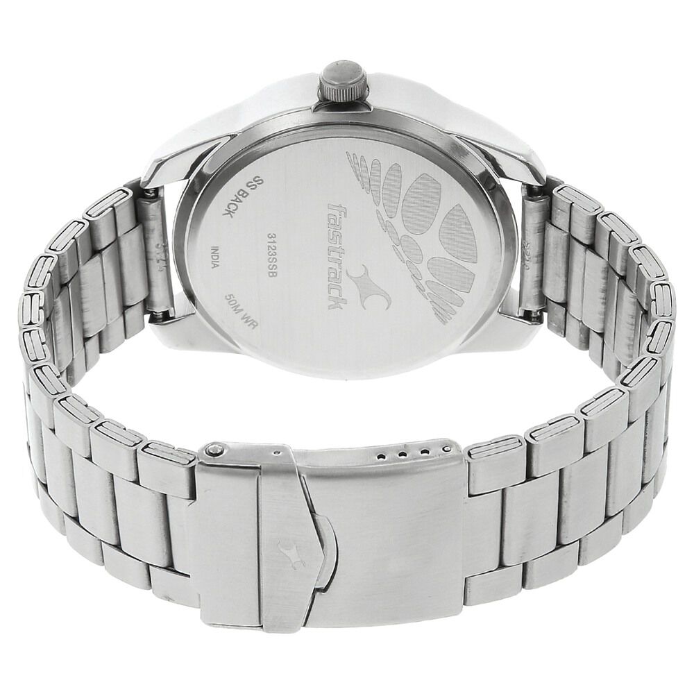 Fastrack titan ss back 50m wr top