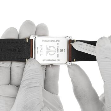 24 mm Brown Genuine Leather Straps for Men