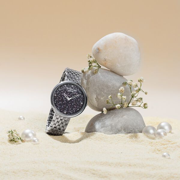Sonata Poze Quartz Analog Multicoloured Dial Stainless Steel Strap Watch For Women - image number 0
