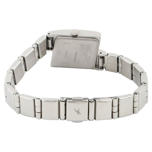Fastrack Quartz Analog Blue Dial Stainless Steel Strap Watch for Girls - image number 2